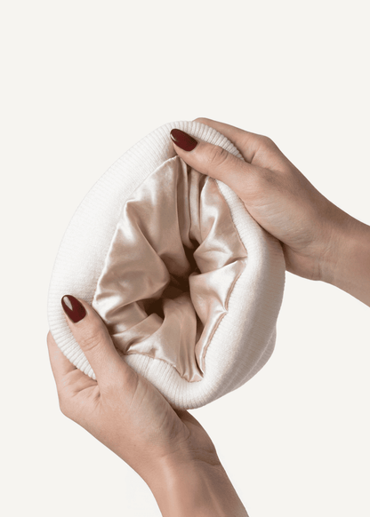 Satin-Lined Beanie