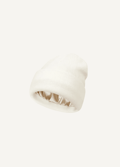 Satin-Lined Beanie