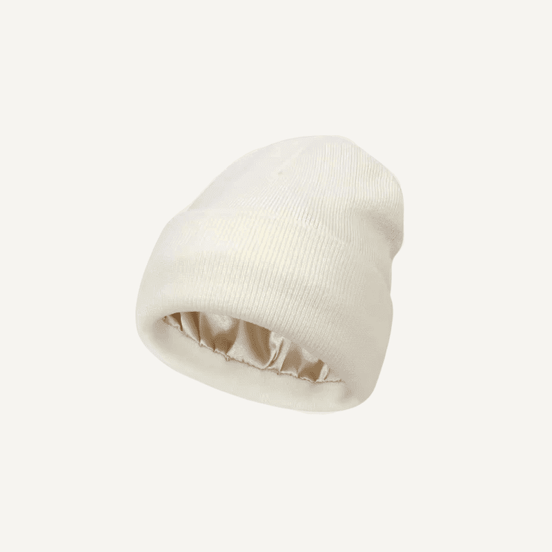 Gorro con forro de satén