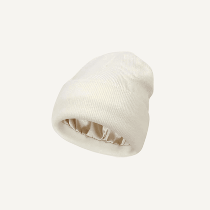 Gorro con forro de satén