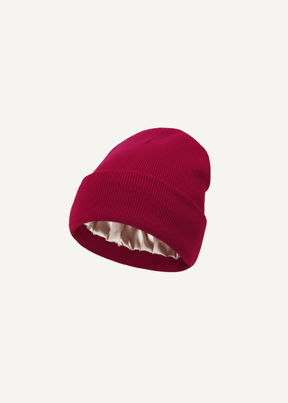 Satin-Lined Beanie