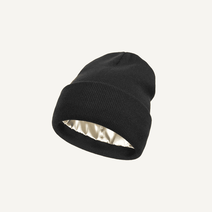 Gorro con forro de satén