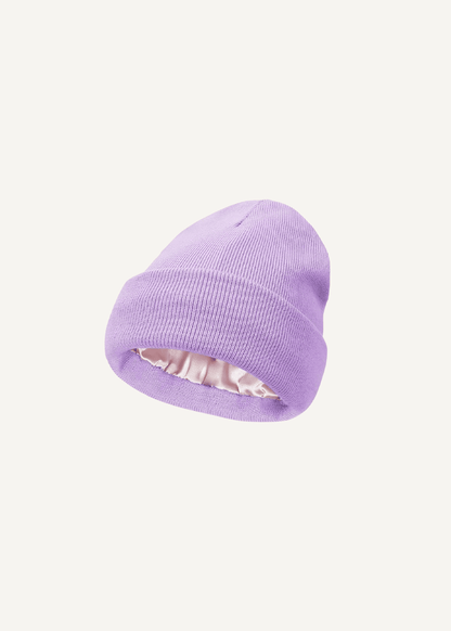 Satin-Lined Beanie