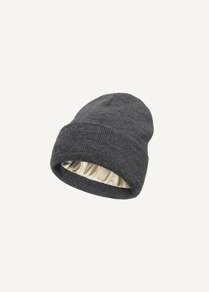 Satin-Lined Beanie